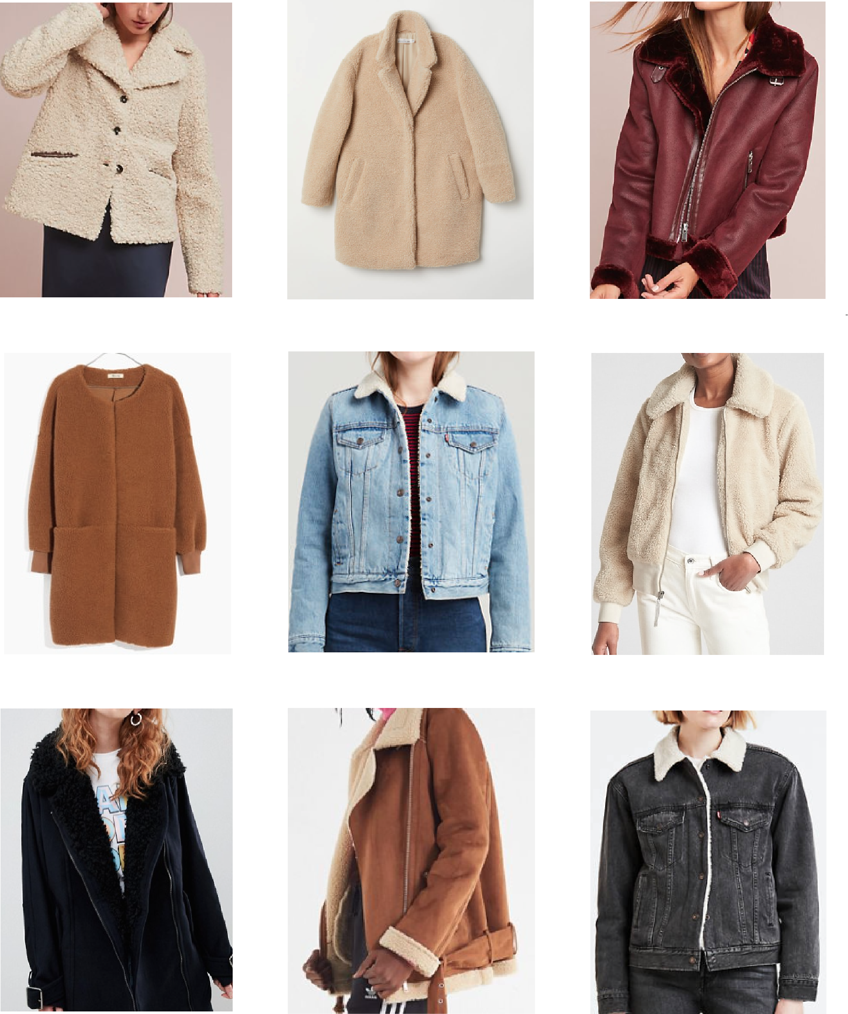 LAYER ON THE SHEARLING