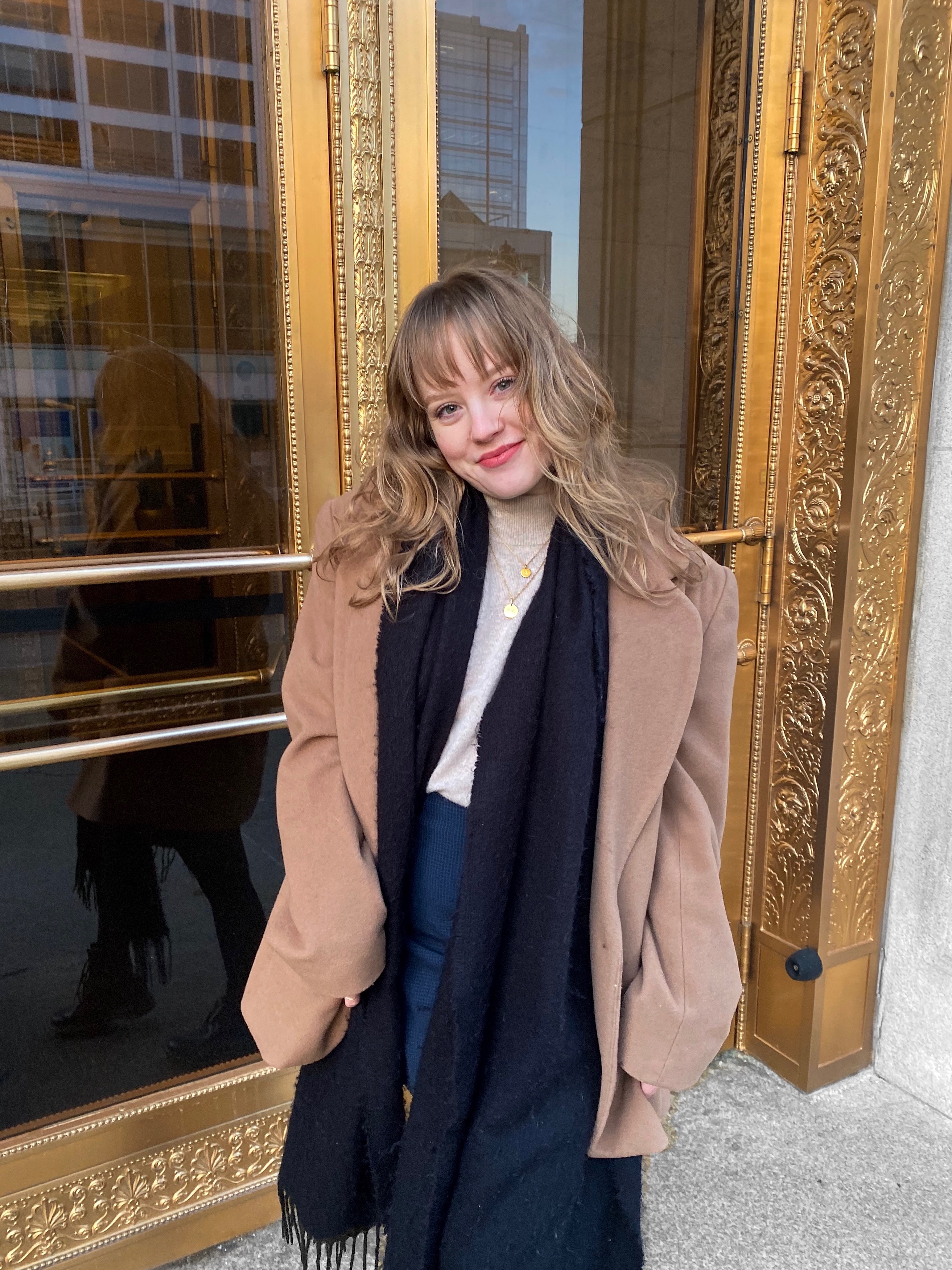 Wool Camel Colored Coat