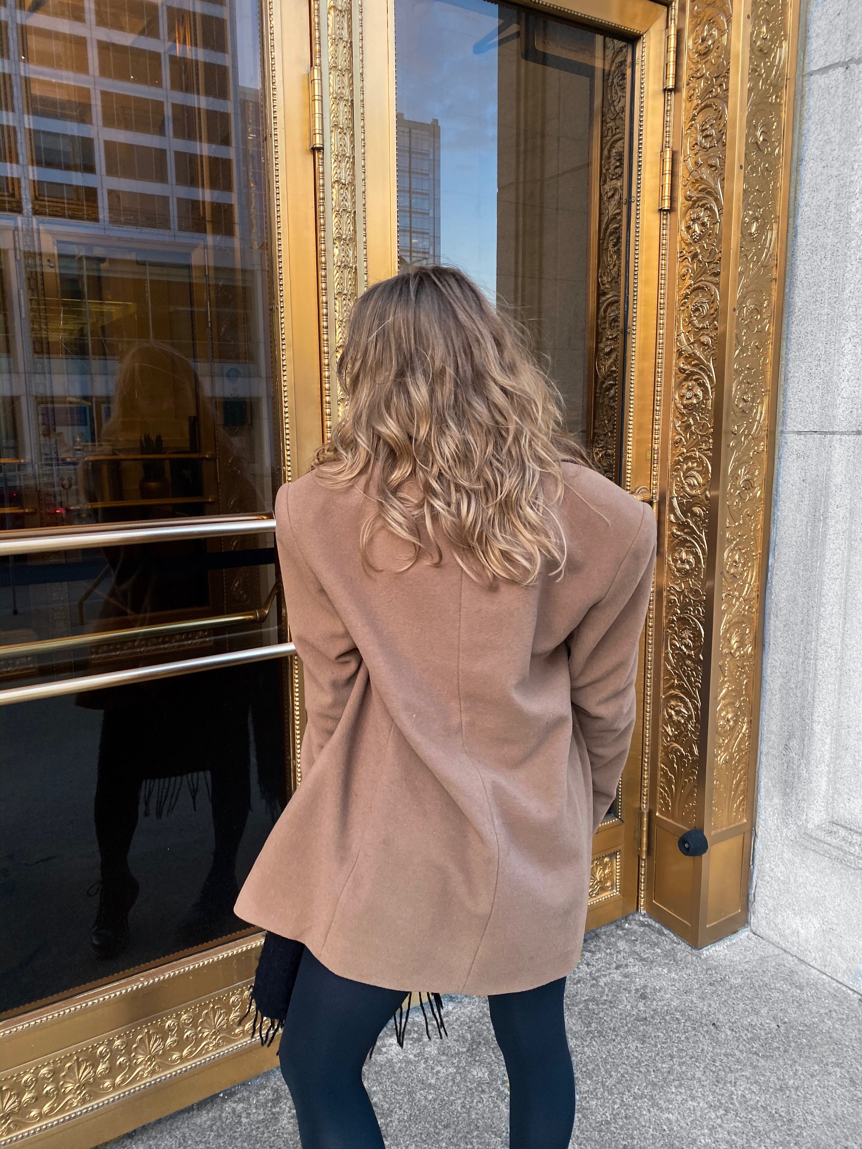 Wool Camel Colored Coat