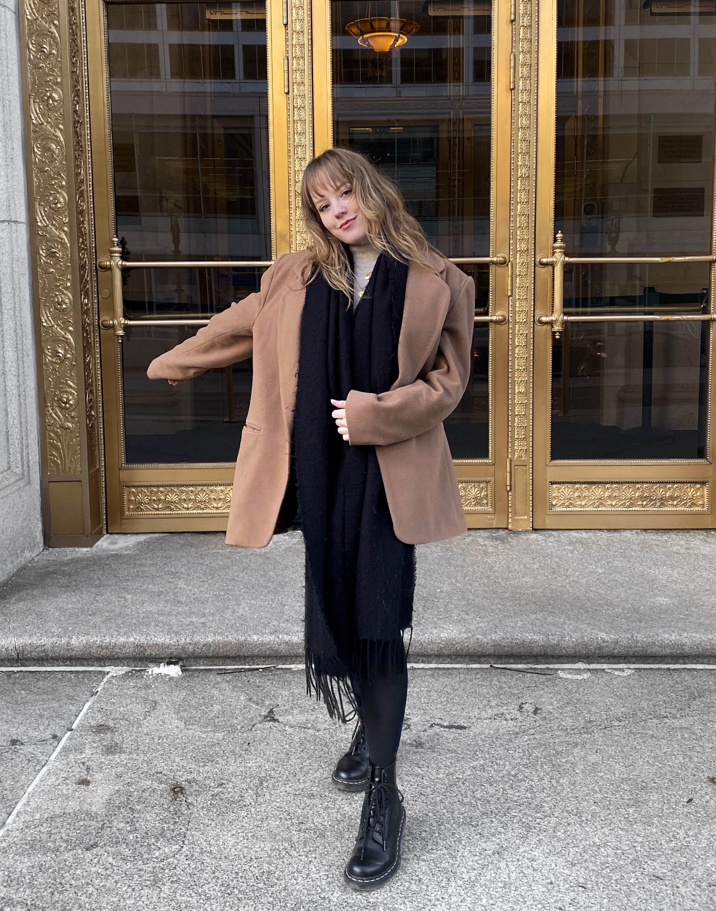 Wool Camel Colored Coat