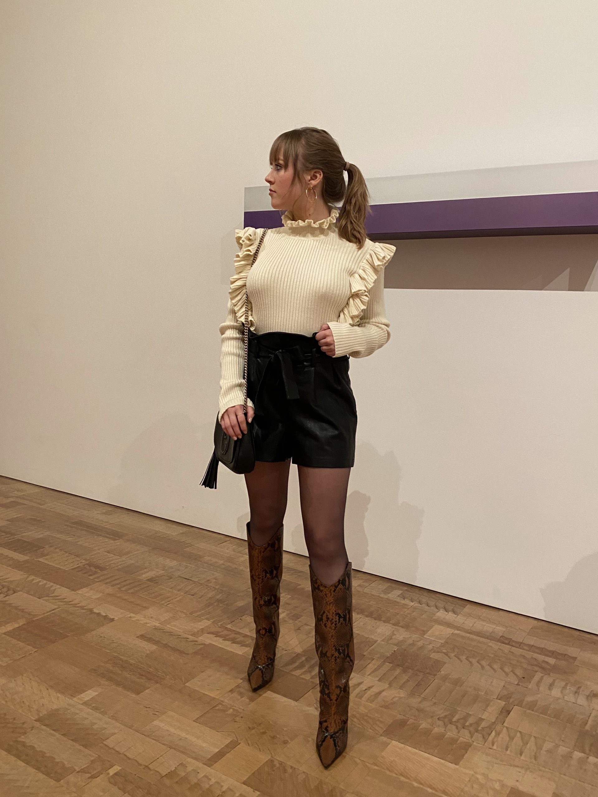 The Must-Have Trend to Transition Your Outfits for Spring - Leather Shorts