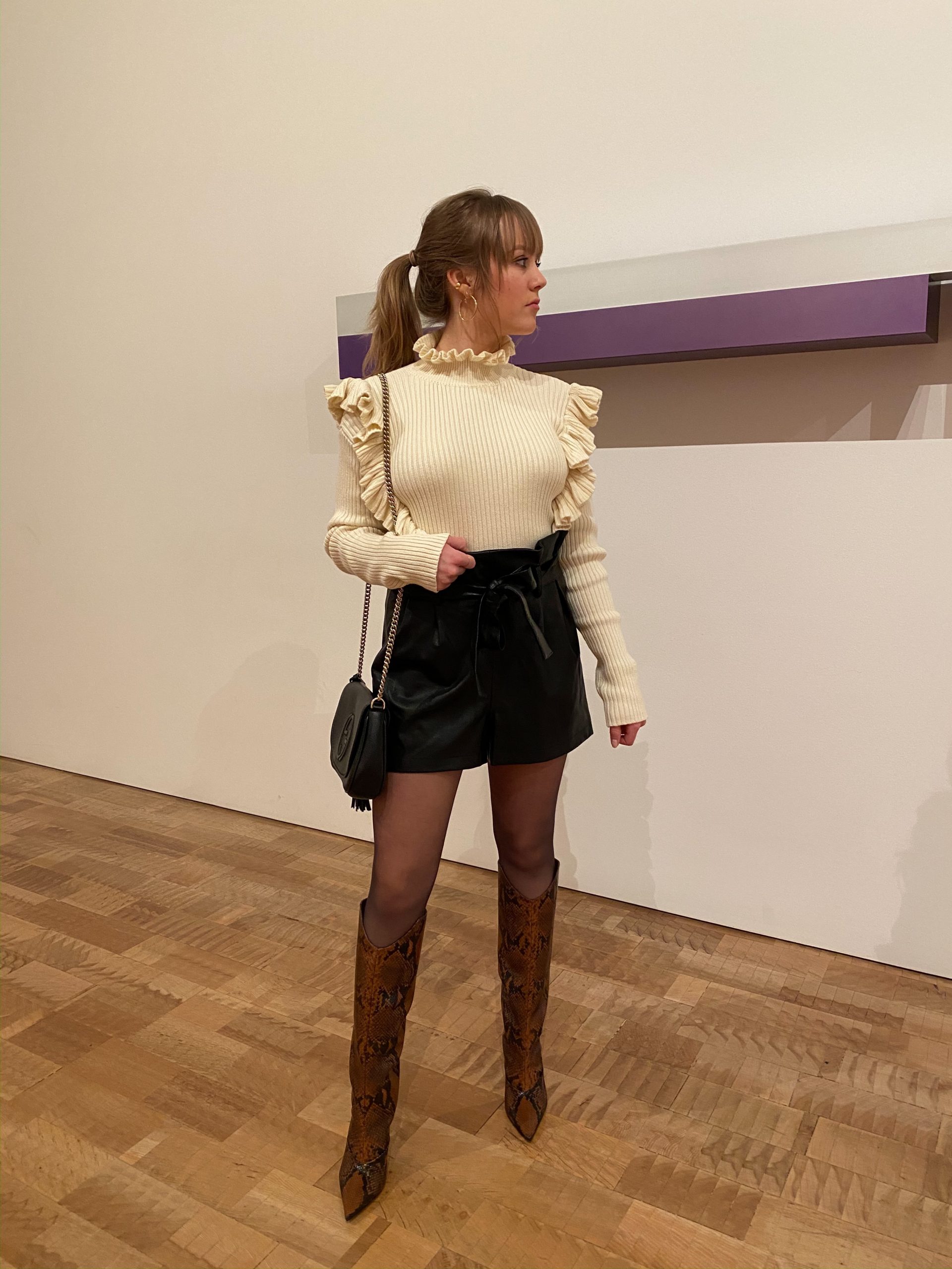 The Must-Have Trend to Transition Your Outfits for Spring - Leather Shorts