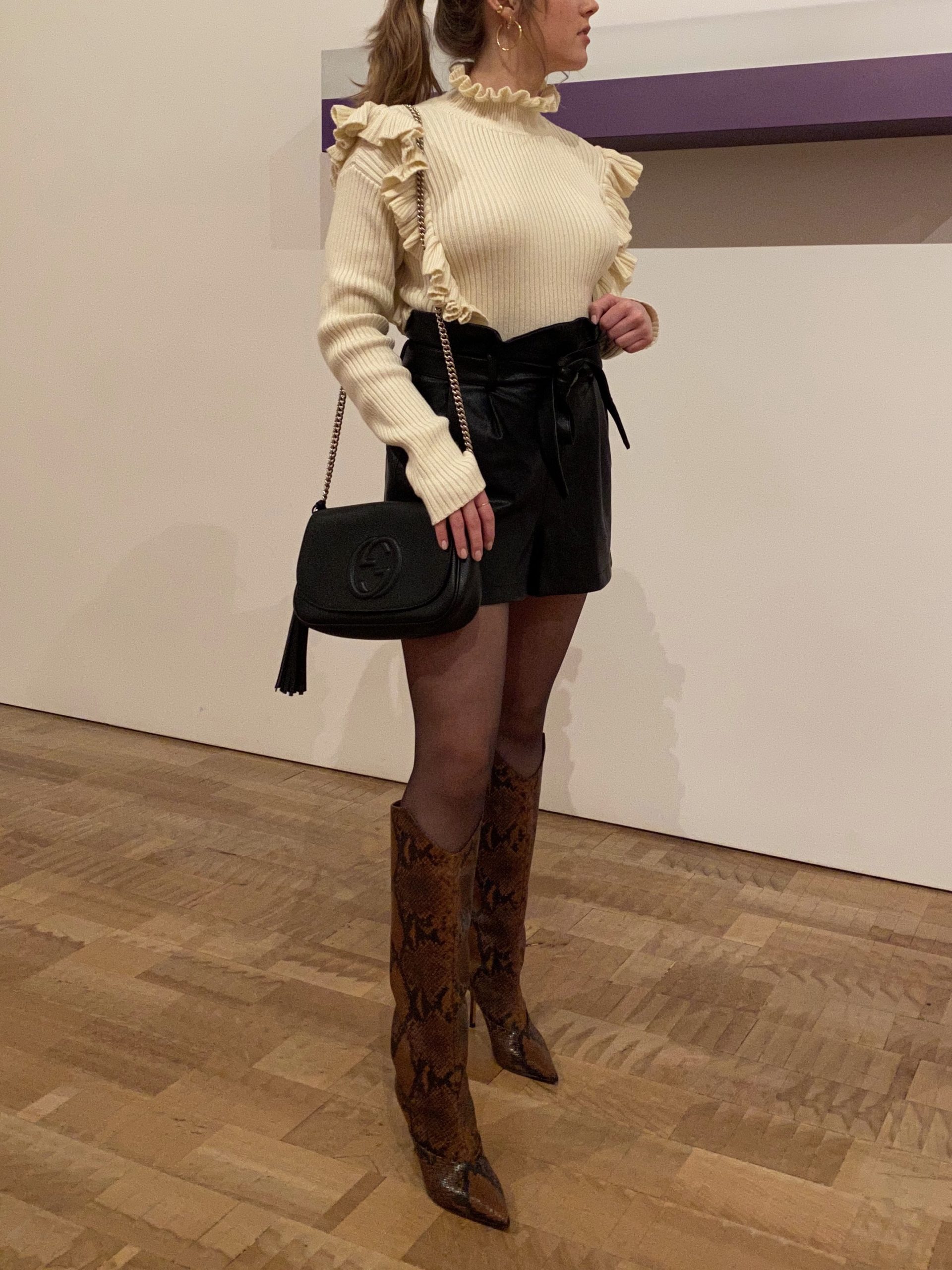 The Must-Have Trend to Transition Your Outfits for Spring - Leather Shorts